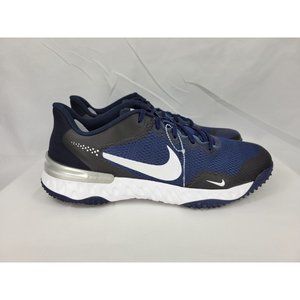 Nike Alpha Huarache Elite 3 Turf Baseball Cleats Mens Size 13 Blue CK0748-400